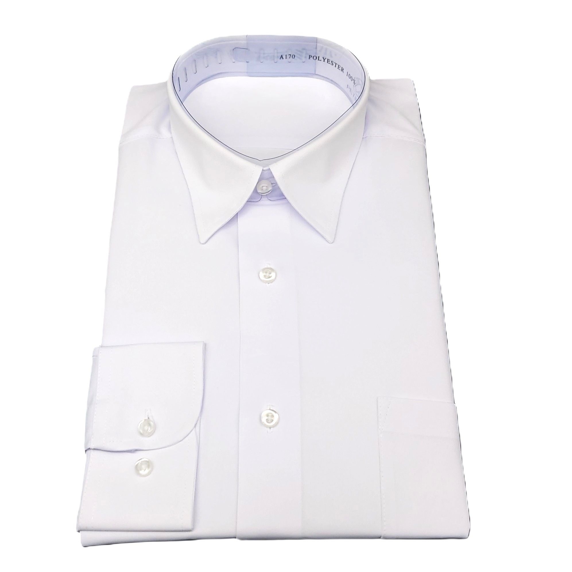 長袖ニットシャツ