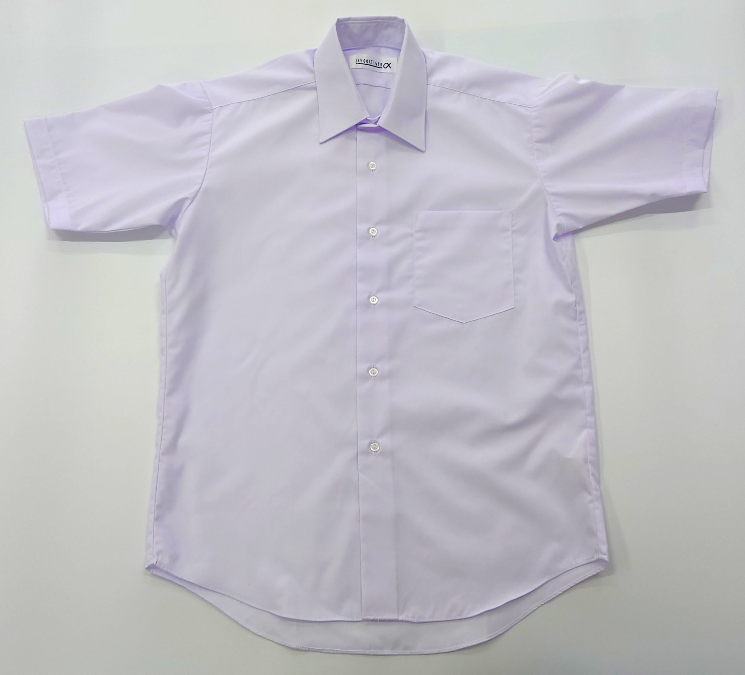 :半袖シャツ（白無地）